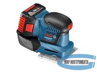 Машина виброшлифовальная аккумуляторная BOSCH GSS 18V-10 06019D0200