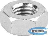 Гайка оцинкованная ЗУБР  ГОСТ 5927-70. M10. 5 кг, кл. пр. 6